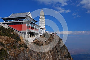 Jizu mountain in China