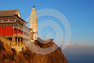 Jizu mountain in China