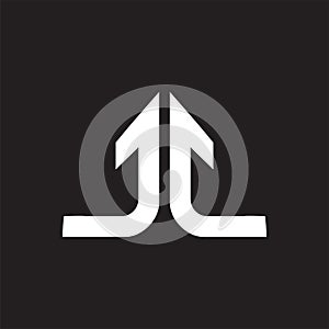 JJ Up Logo Letter Vector Illustration for theme or profesional