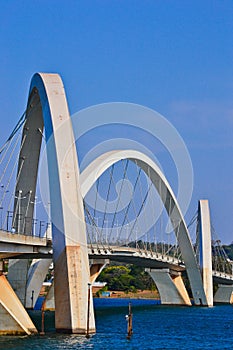 The JK Bridge in Brasilia