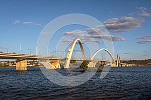 JK Bridge and Paranoa Lake - Brasilia, Distrito Federal, Brazil