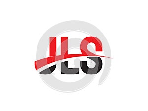 JLS Letter Initial Logo Design Vector Illustration