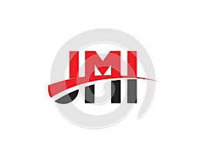 JMI Letter Initial Logo Design Vector Illustration photo