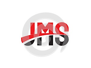 JMS Letter Initial Logo Design Vector Illustration