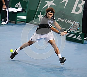 Jo-Wilfried TSONGA (FRA) at BNP Masters 2009