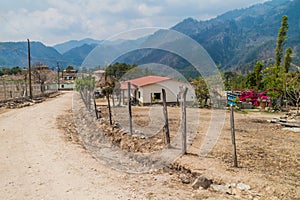 Joalaca village in Lempira department, Hondur