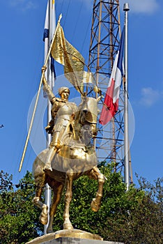 Joan of Arc Statue in New Orleans, USA