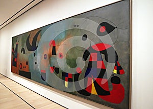 Joan Miro At The MOMA