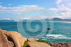 JOAQUINA BEACH, FLORIANOPOLIS, SANTA CATARINA, BRAZIL.