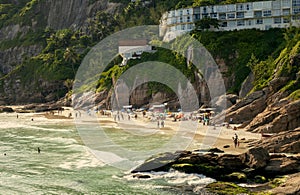 Joatinga beach praia do Joa in Rio de Janeiro