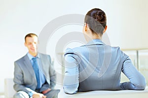 Business interview