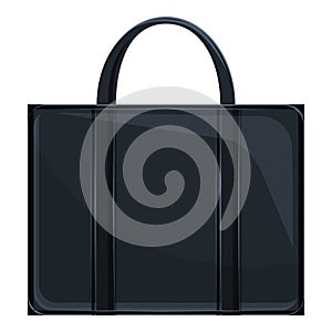 Job briefcase icon, cartoon style