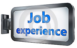 Job experience on billboard