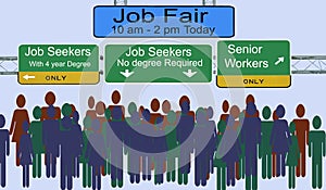 Job Fair Signs and Advertising