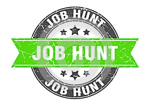 job hunt stamp