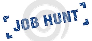 job hunt stamp