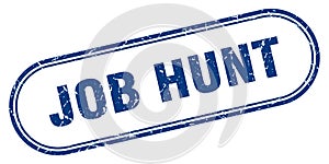 job hunt stamp