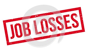 Job Losses rubber stamp