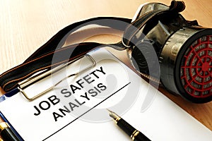 Job safety analysis.