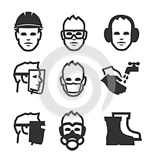 Job safety icons