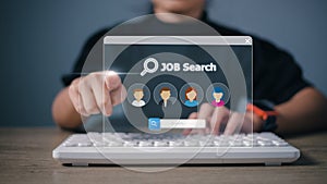 Job Search Career Recruitment Occupation Career Concept