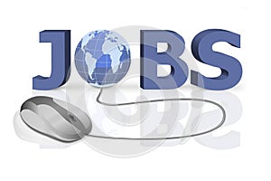 Job search and find vacant positions online ad photo