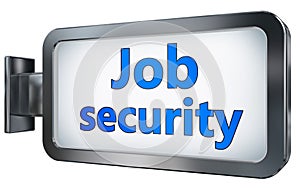 Job security on billboard