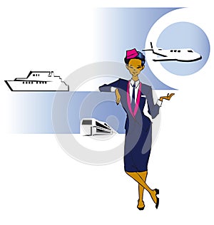 Job series - stewardess