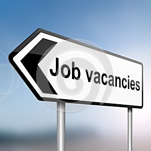 Job vacancies concept.