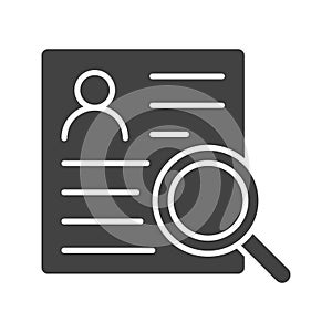 Job Vacancy icon vector image.