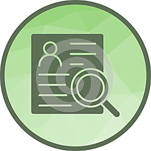 Job Vacancy icon vector image.