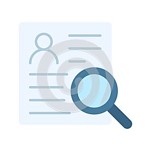 Job Vacancy icon vector image.