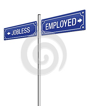 Jobless Employed Guidepost