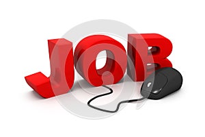 Jobs connected to a computer mouse