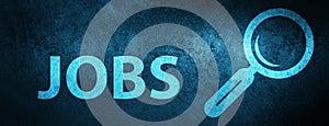 Jobs special blue banner background