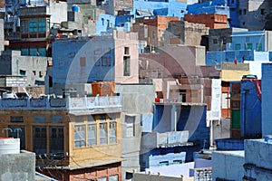 Jodhpur - blue town,second largest city in Rajasthan,India