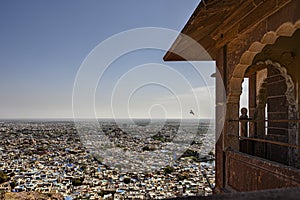 Jodhpur city view from above