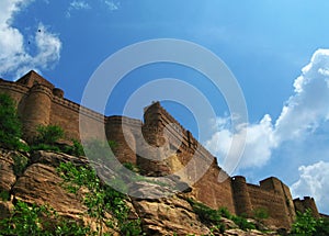 Jodhpur, India: the great Mehrangarh Fort