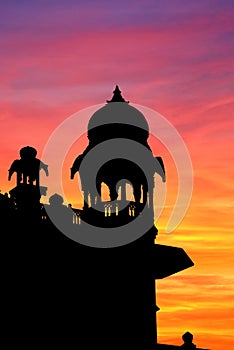 Jodhpur memorial sunset