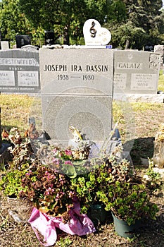 Joe Dassin thumbstone