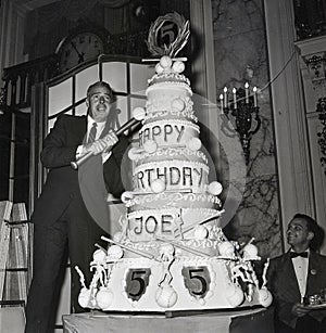 Joe DiMaggio`s 55th Birthday