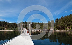 Joemma Beach State Park Boat Dock near Tacoma Washington