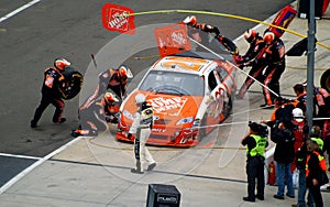 Joey Logano Pit Stop