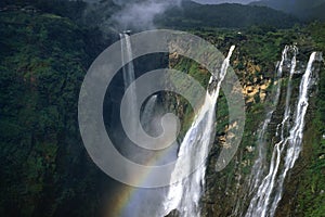 Jog Falls or Gerosoppa Falls in Karnataka state of India