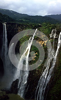 Jog Falls or Gerosoppa Falls in Karnataka state of India