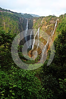 Jog falls, India's tallest water fall photo