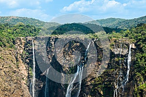 Jog waterfalls in Southern India