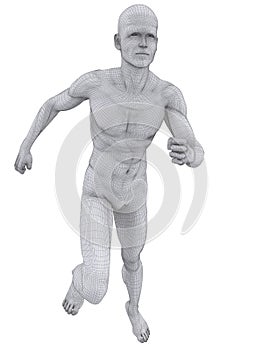 jogger wireframe