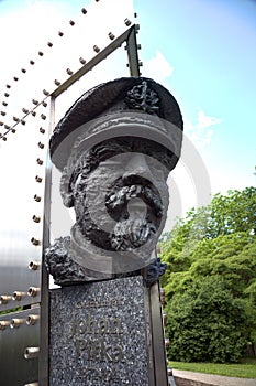 Johan Pitka monument. Tallinn, Estonia photo