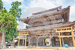 Johanabetsuin-Zentokuji Temple in Nanto City, Toyama Prefecture, Japan. a famous historic site